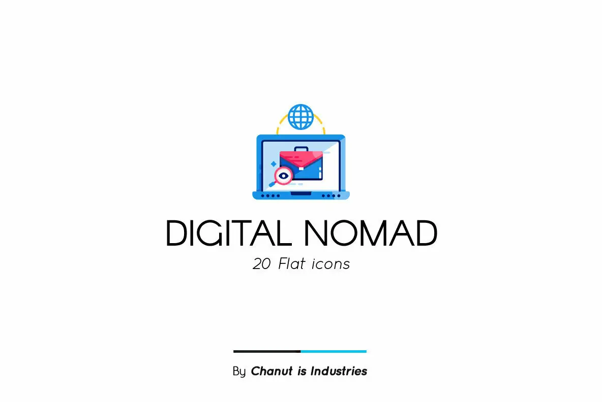 Digital Nomad Premium Icon Pack