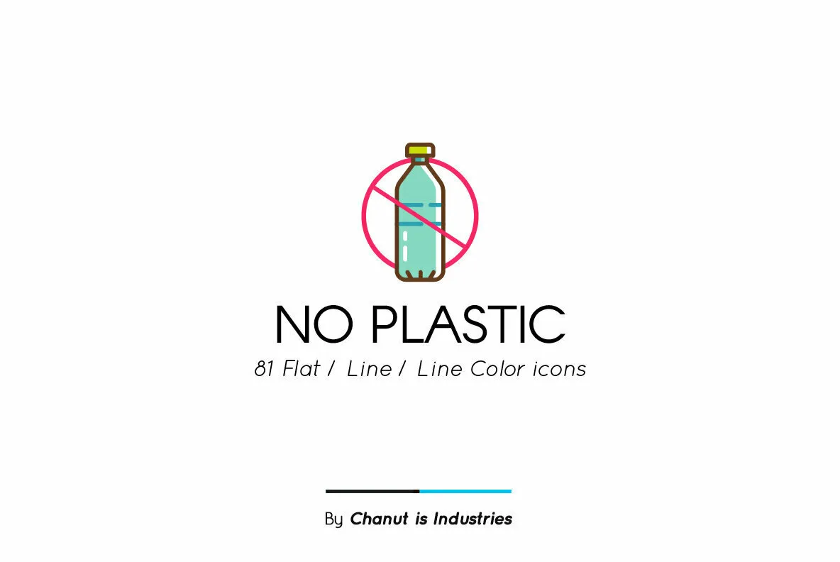No Plastic Premium Icon Pack