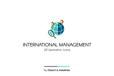 International Management Premium Icon Pack