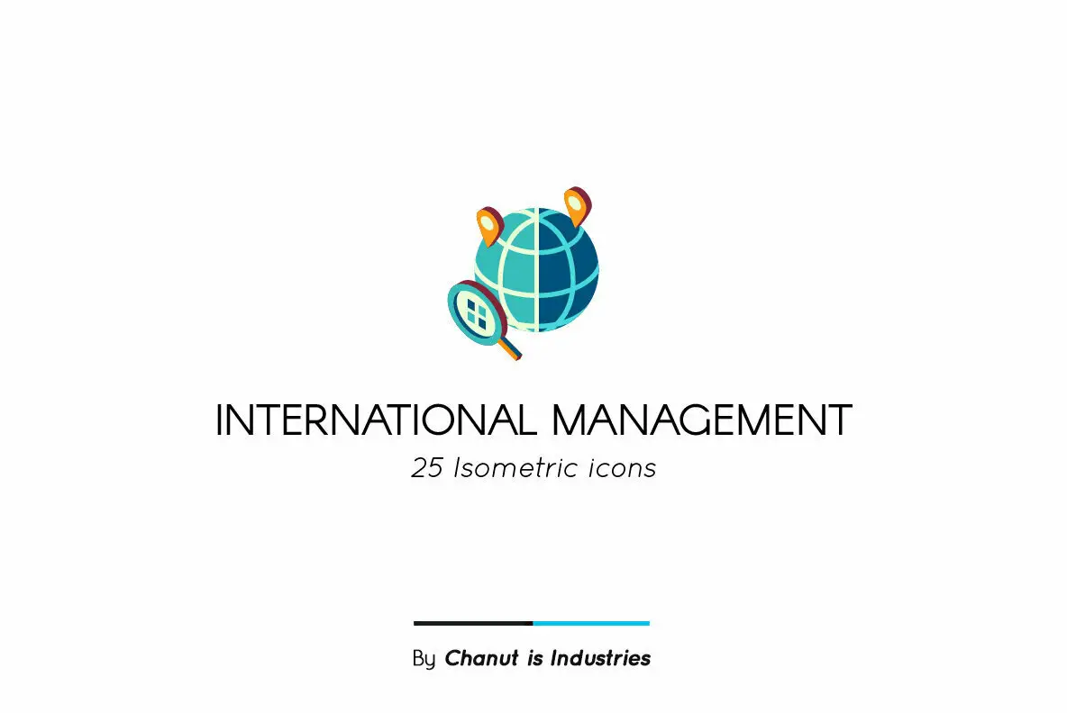 International Management Premium Icon Pack