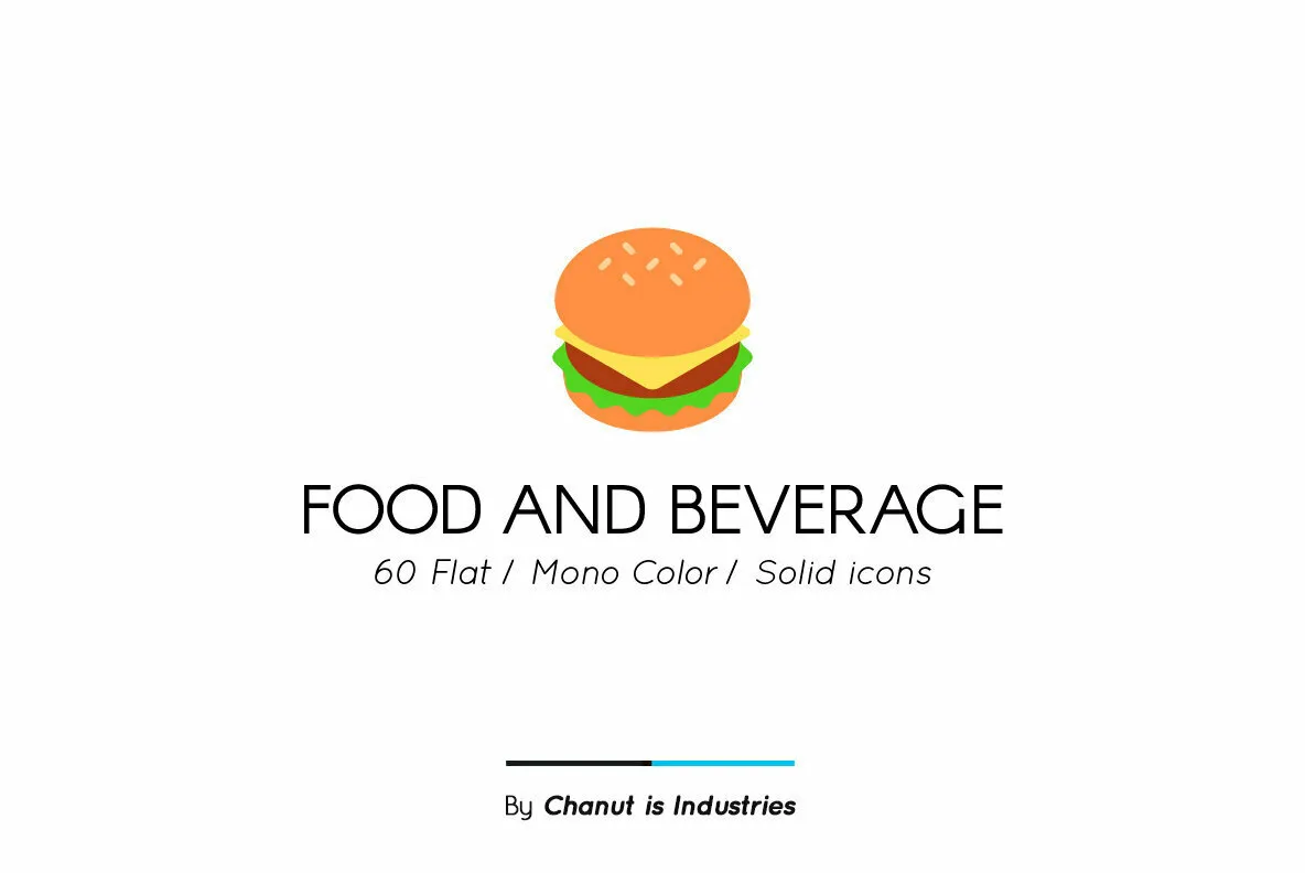 Food and Beverage Premium Icon Pack