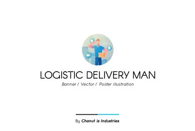 Logistic Delivery Premium Illustration pack