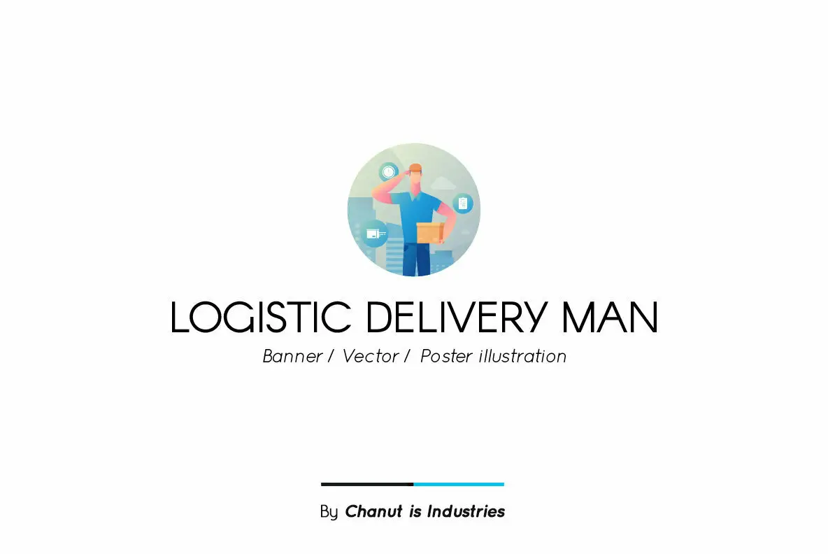 Logistic Delivery Premium Illustration pack