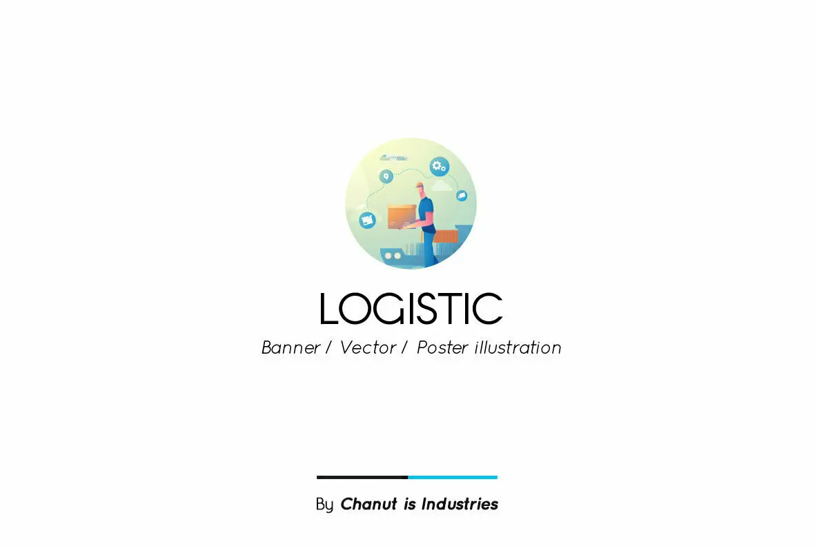 Logistic Premium Illustration pack