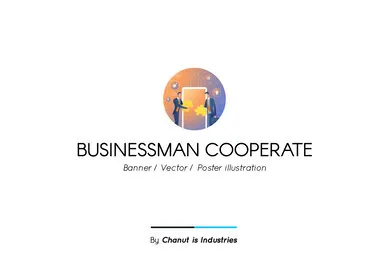 Businessman Cooperate Premium Illustration pack