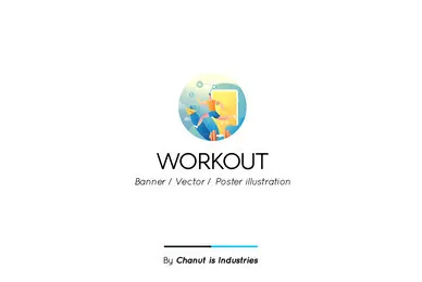 Workout Premium Illustration pack