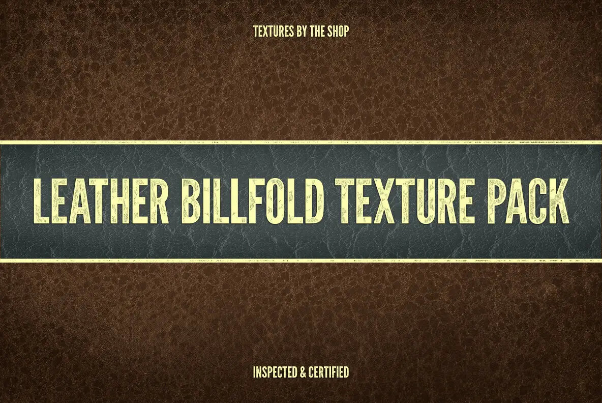 Leather Billfold Texture Pack