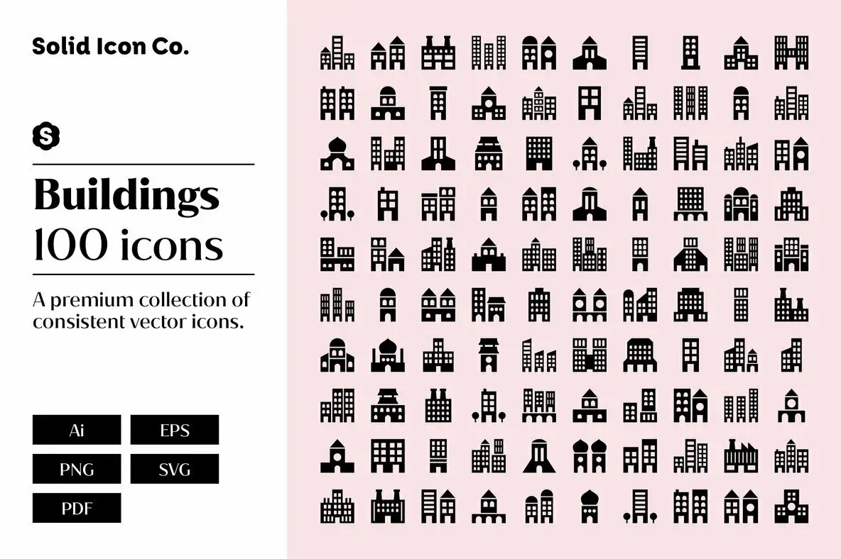 Buildings Icons