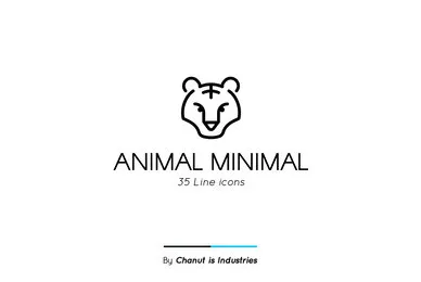Animal Minimal Premium Icon pack