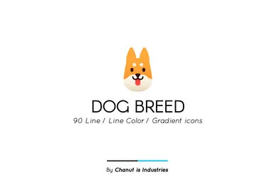 Dog Breed Premium Icon pack
