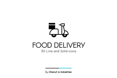 Food Delivery Premium Icon pack