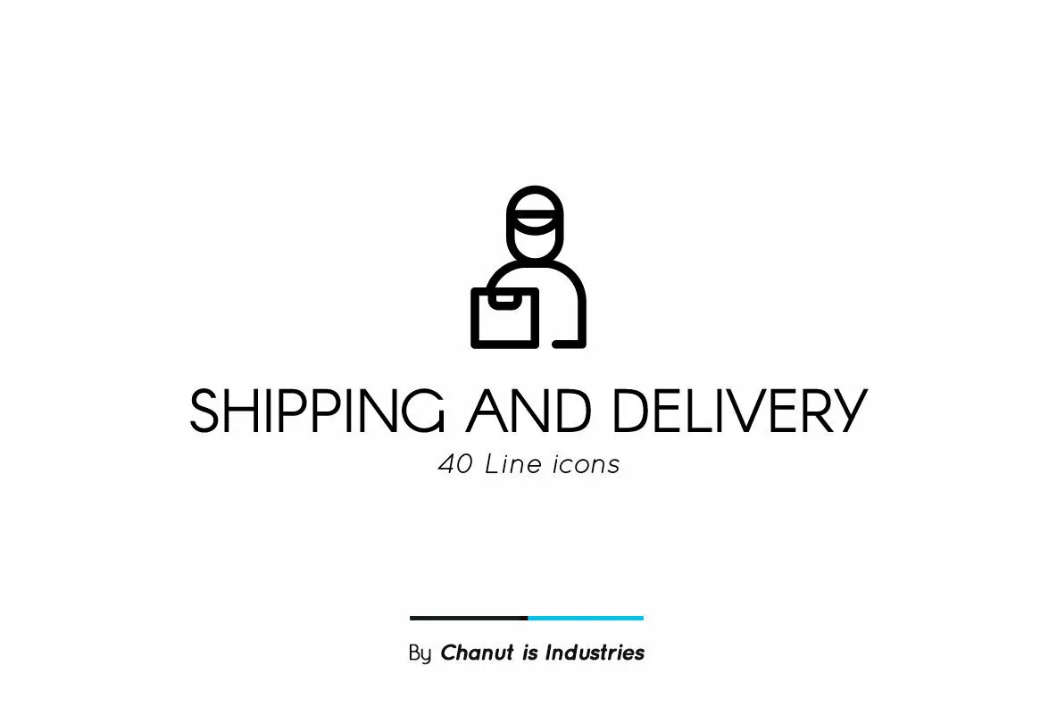 Shipping and Delivery Premium Icon pack