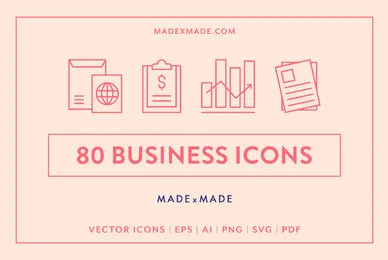 Line Icons     Business