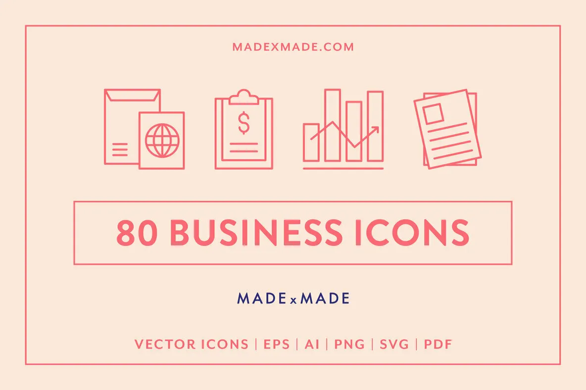 Line Icons – Business