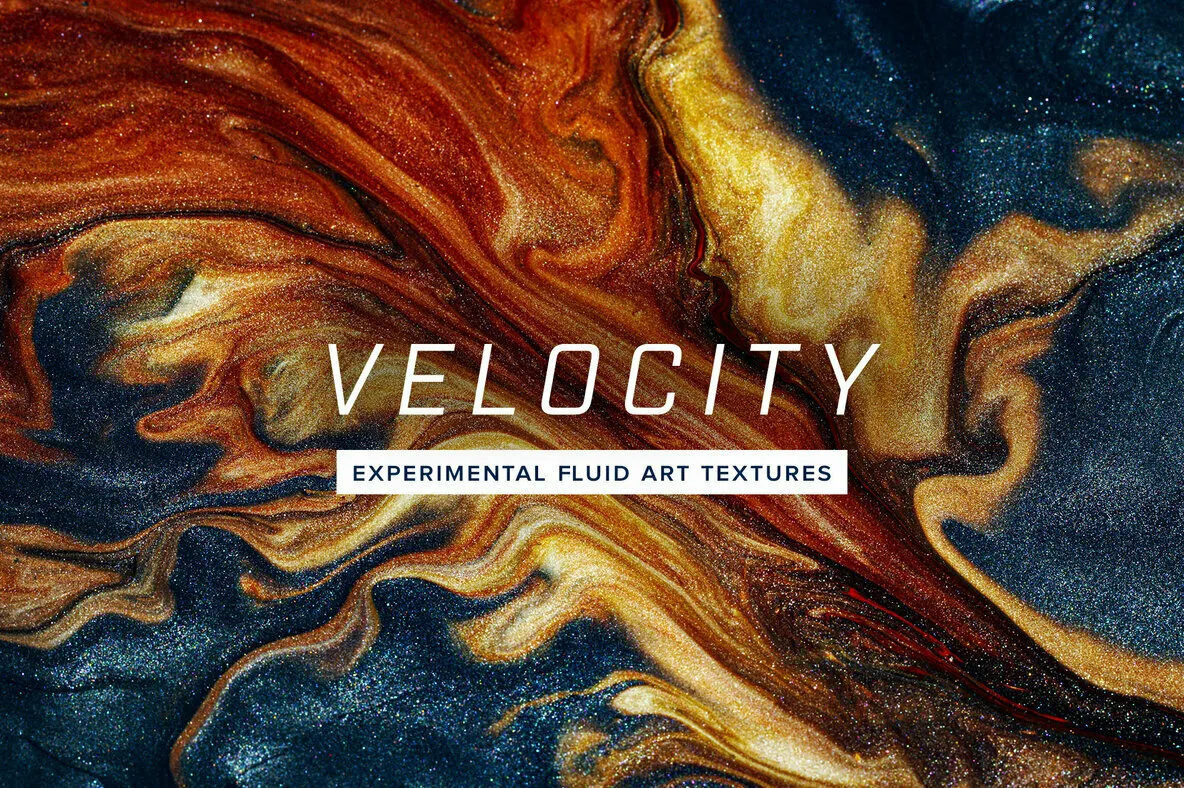 Velocity – 8K Experimental Fluid Art Textures