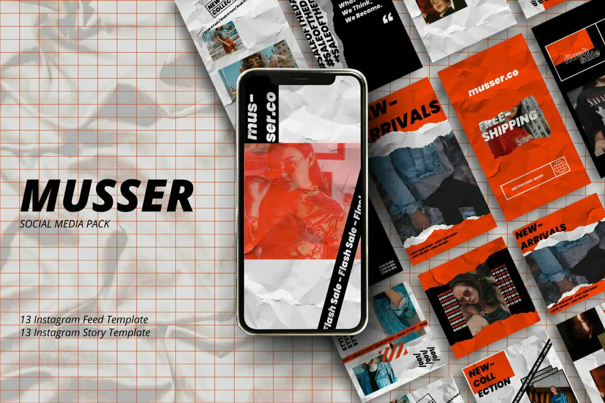 Musser - Instagram Template