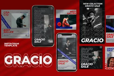 Gracio   Instagram Post and Stories