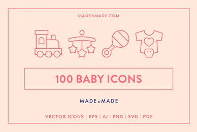 Line Icons     Baby
