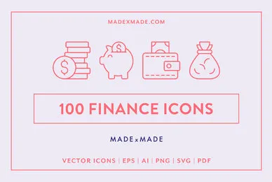 Line Icons     Finance