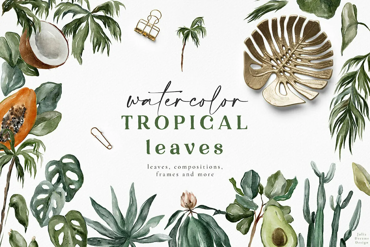 Tropical Leaves Collection