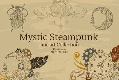 Linear Mystical Steampunk Collection