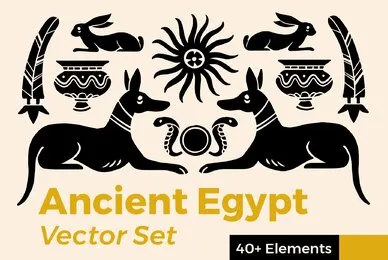 Ancient Egypt Vector Set