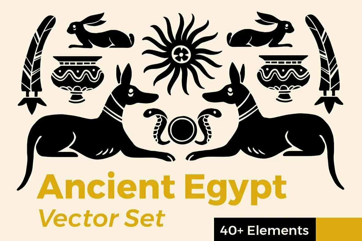 Ancient Egypt Vector Set