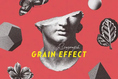 Risograph Grain Effect