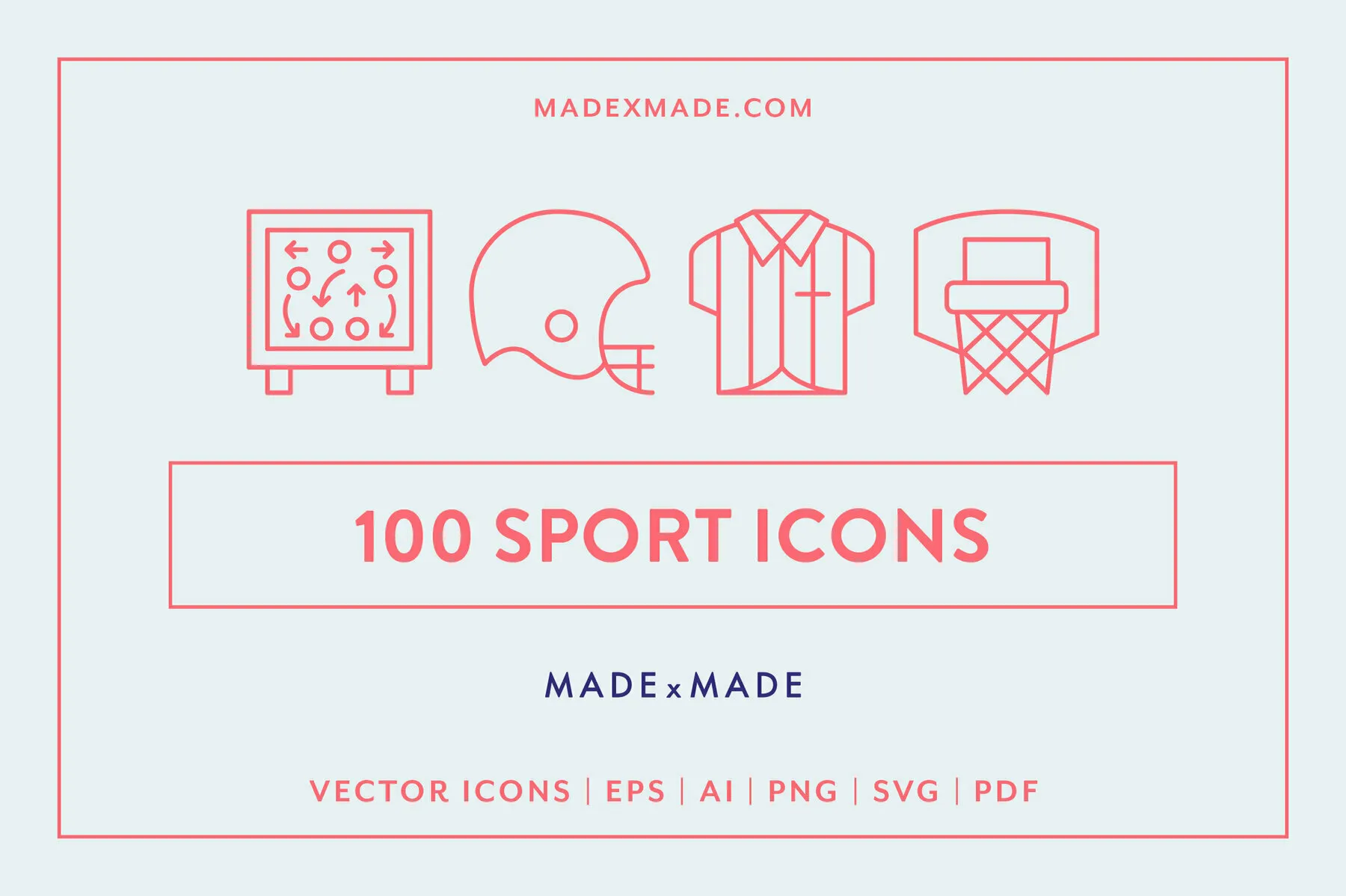 Sport Line Icons