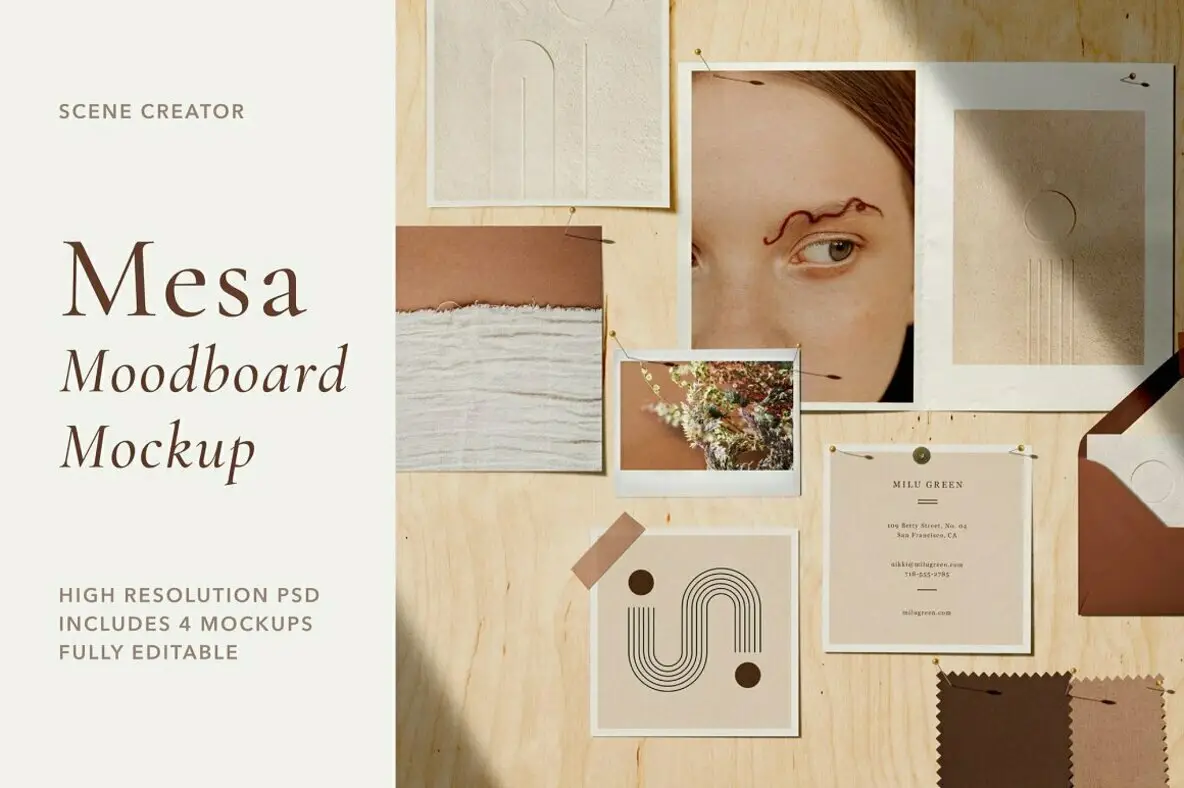 Mesa - Moodboard Scene Creator