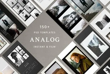Analog Film  Instant   Social Kit