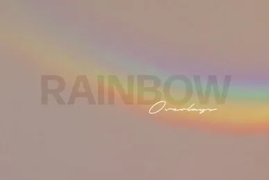 Rainbow Photoshop Overlays
