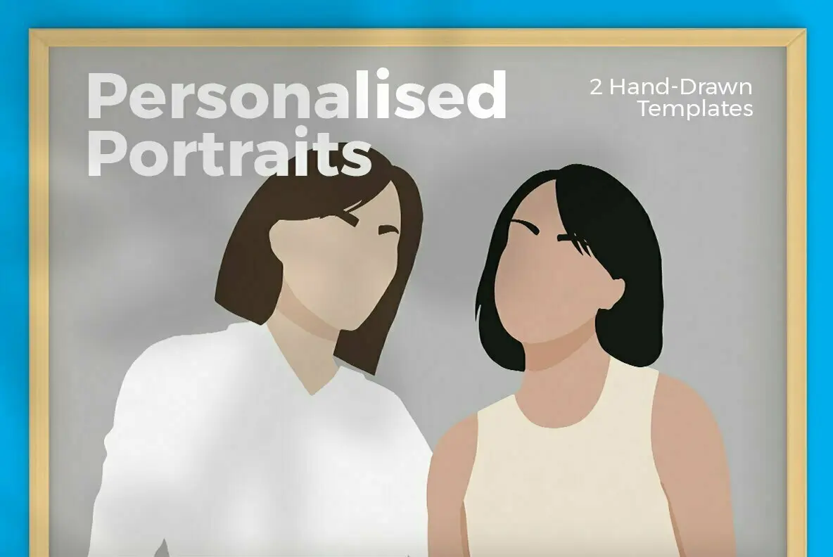 Hand Drawn Personalised Portraits