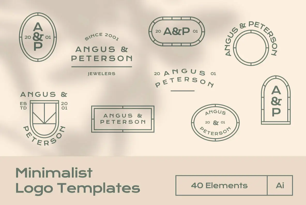 Minimalist Logo Templates