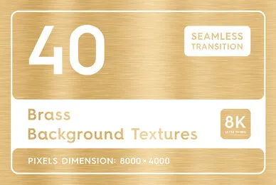 40 Brass Background Textures