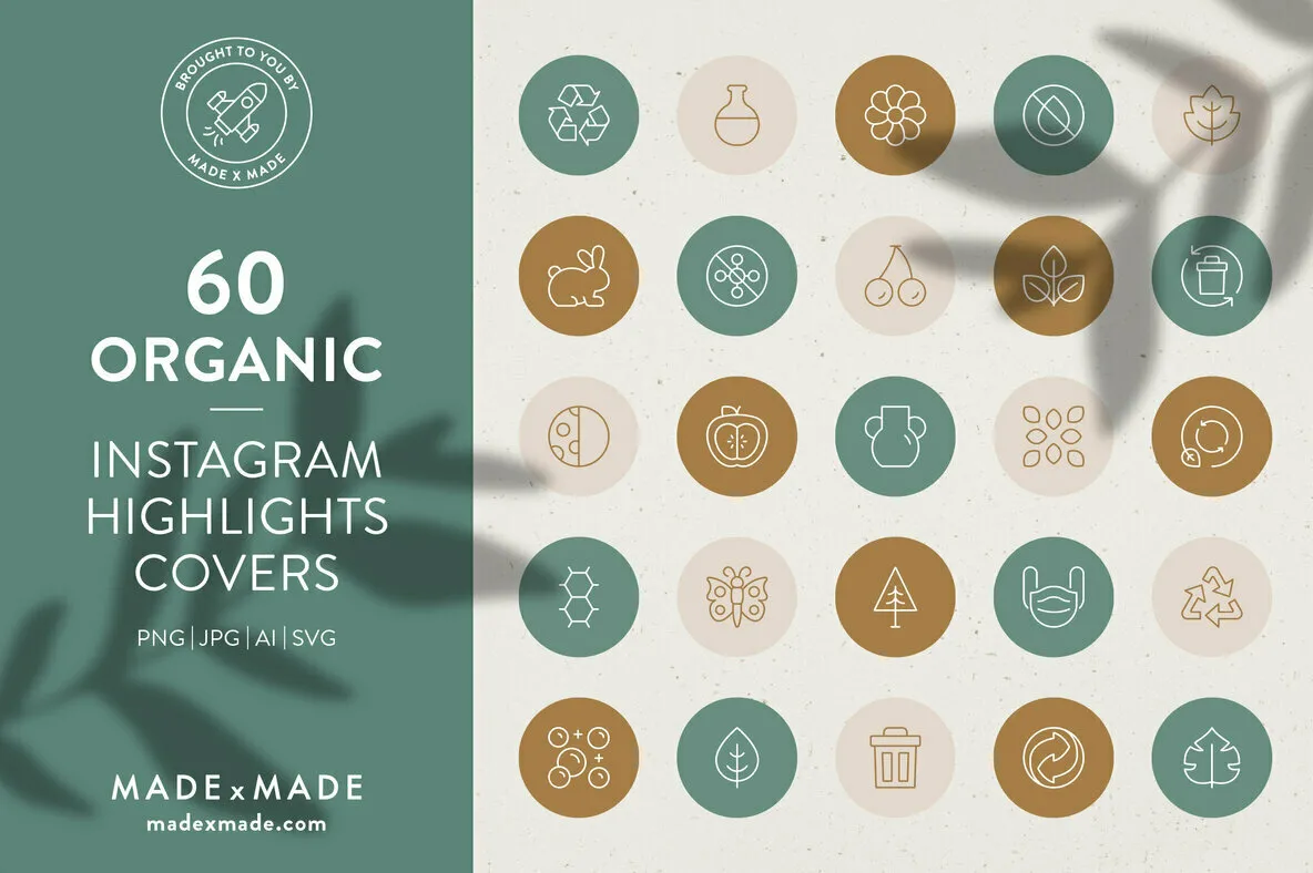 Organic – Instagram Highlight Covers
