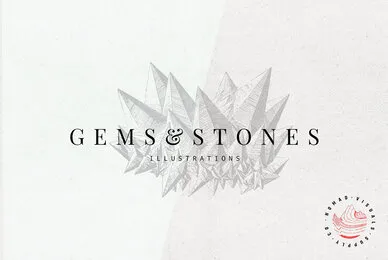 Gems  Stones Geology Illustrations