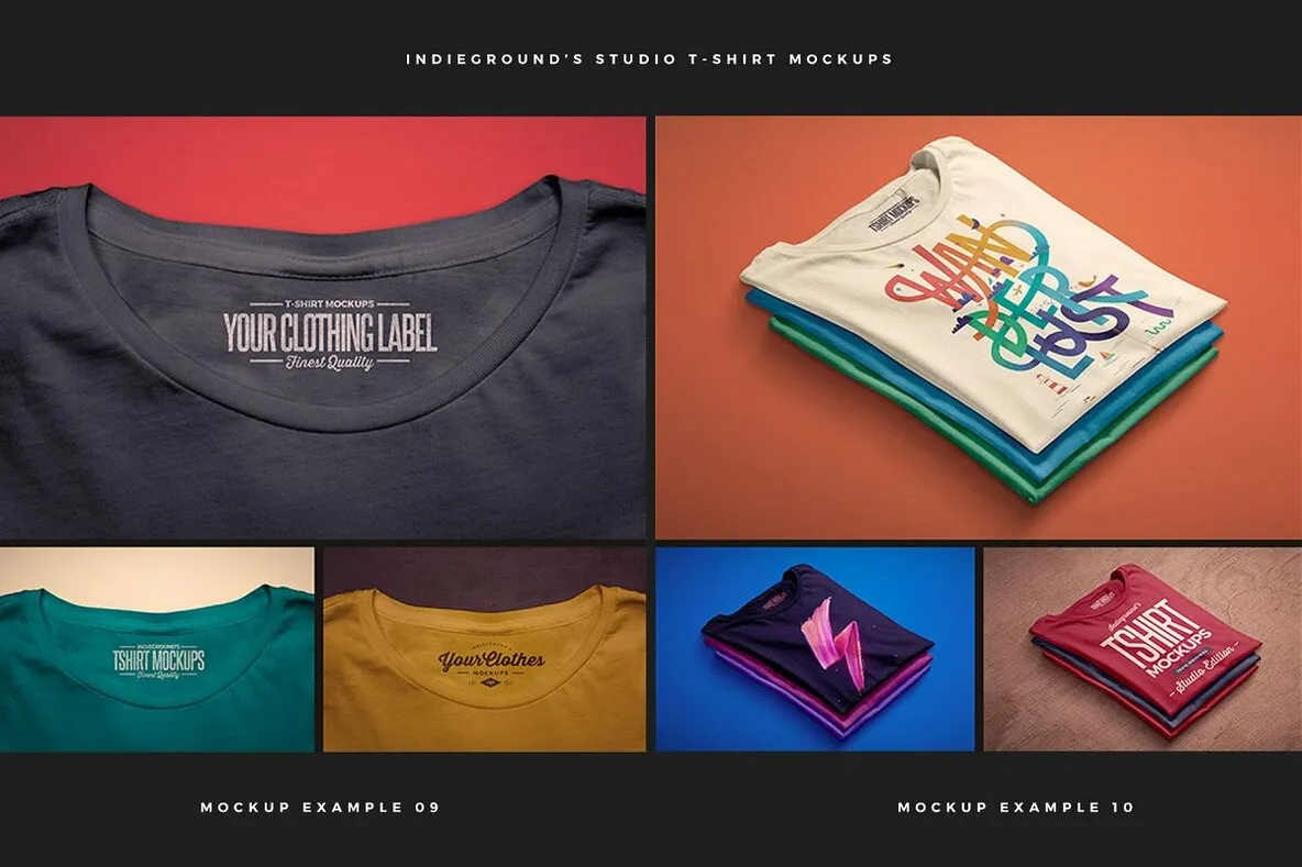 Studio T-Shirt Mockups Graphics - YouWorkForThem