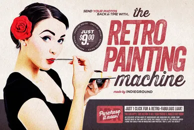 The Retro Painting Machine