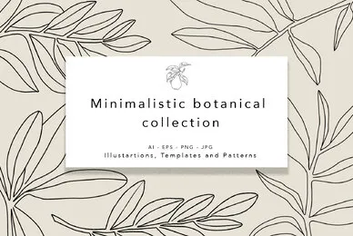 Minimalistic Botanical Collection