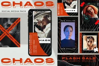 Chaos Instagram Template