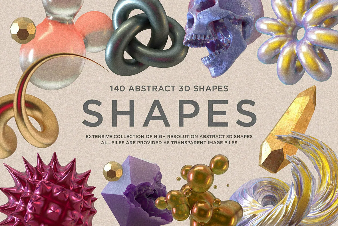 Shapes - 140 Abstract Shapes