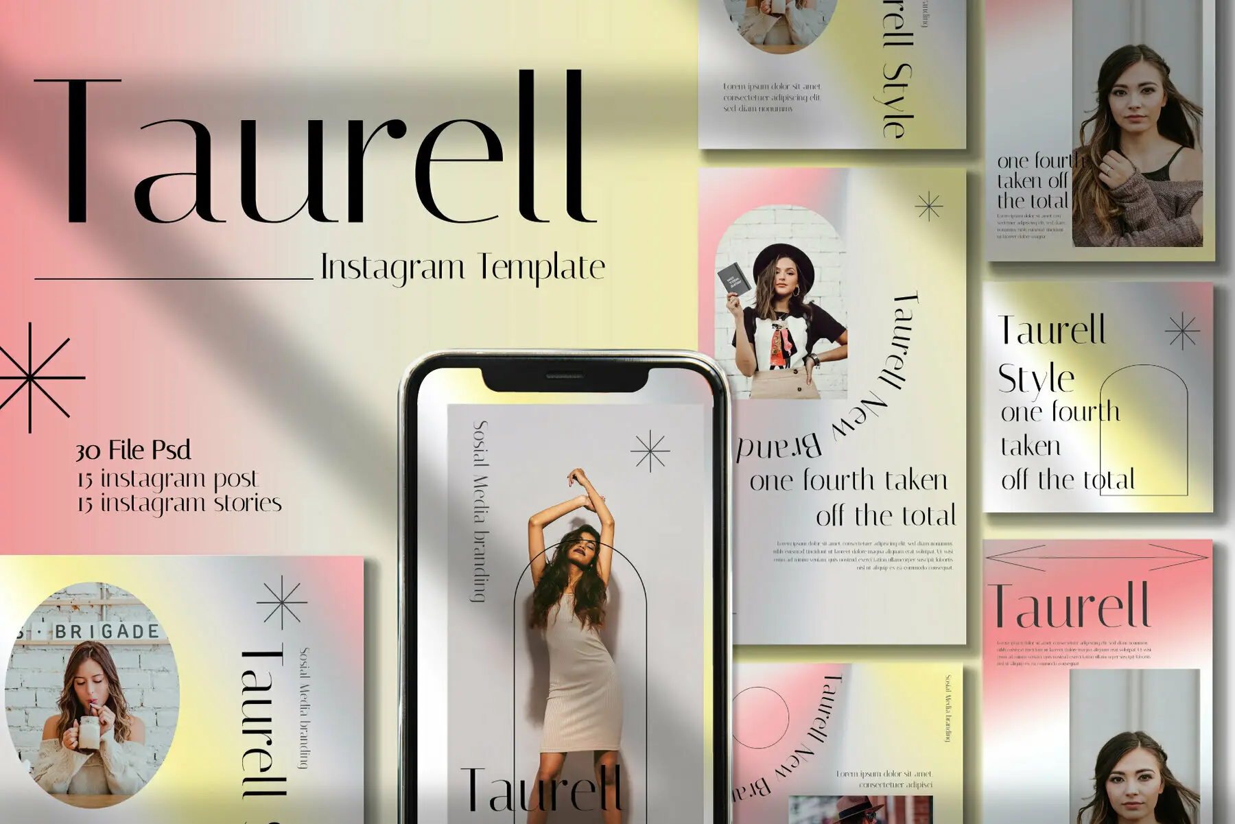 Taurel Instagram Template