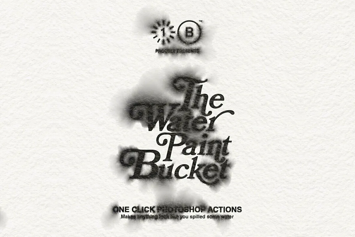 The Water Paint Bucket - One Click