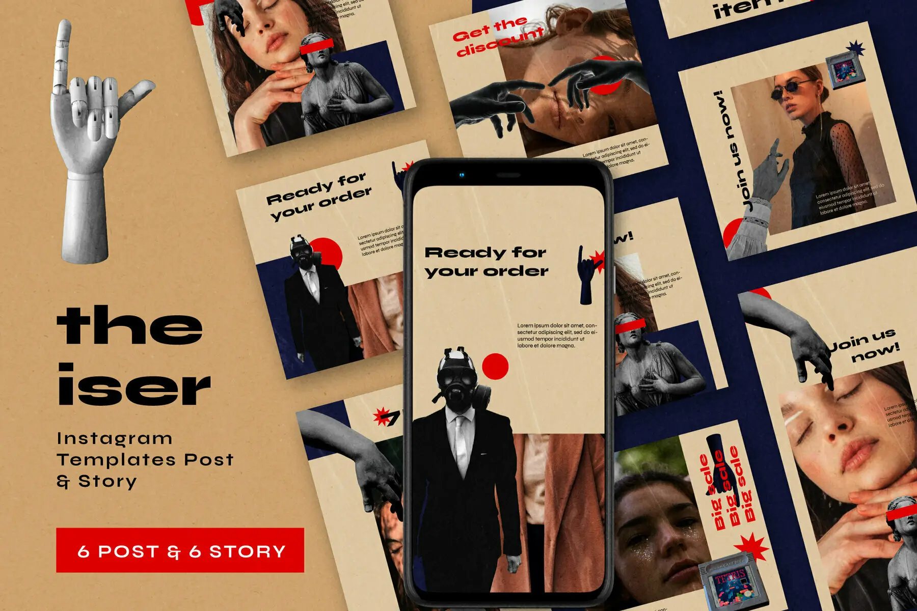 Theiser Instagram Template