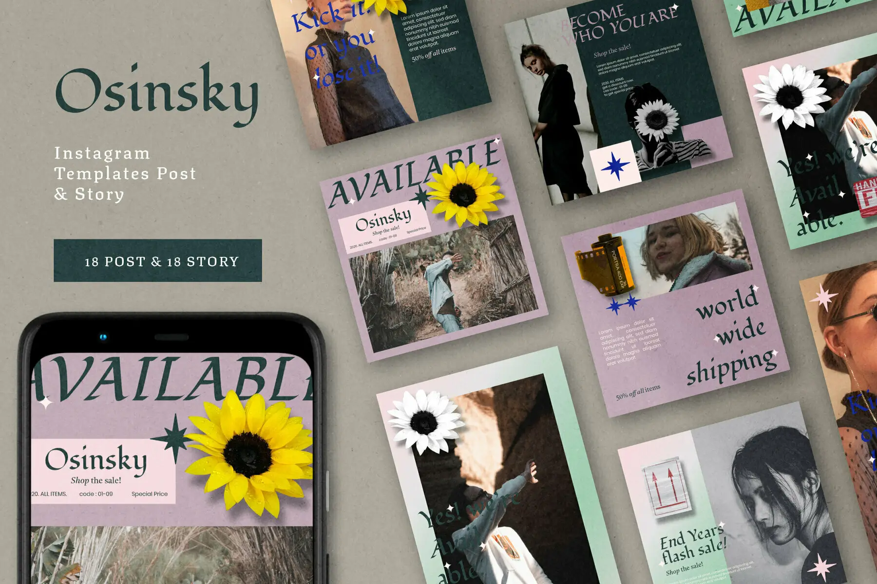 Osinsky Instagram Template