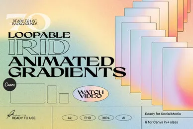 IRID   Animated Gradients Backgrounds