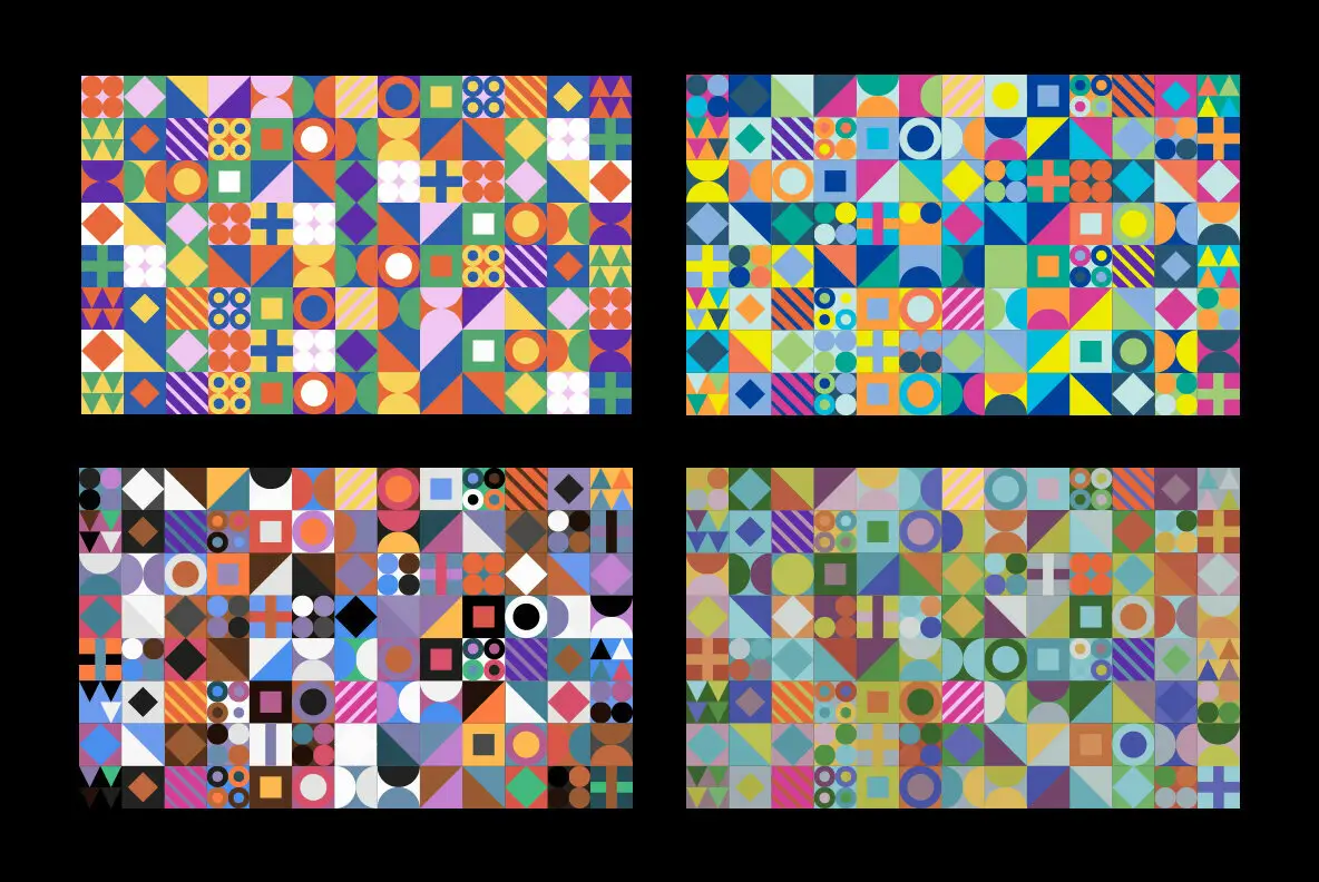 Geometric Background Patterns Graphics - YouWorkForThem