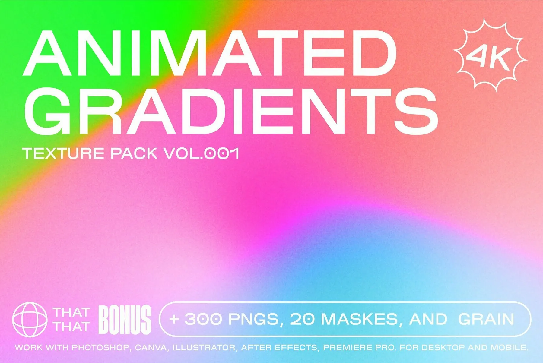 Animated Gradients Texture Pack