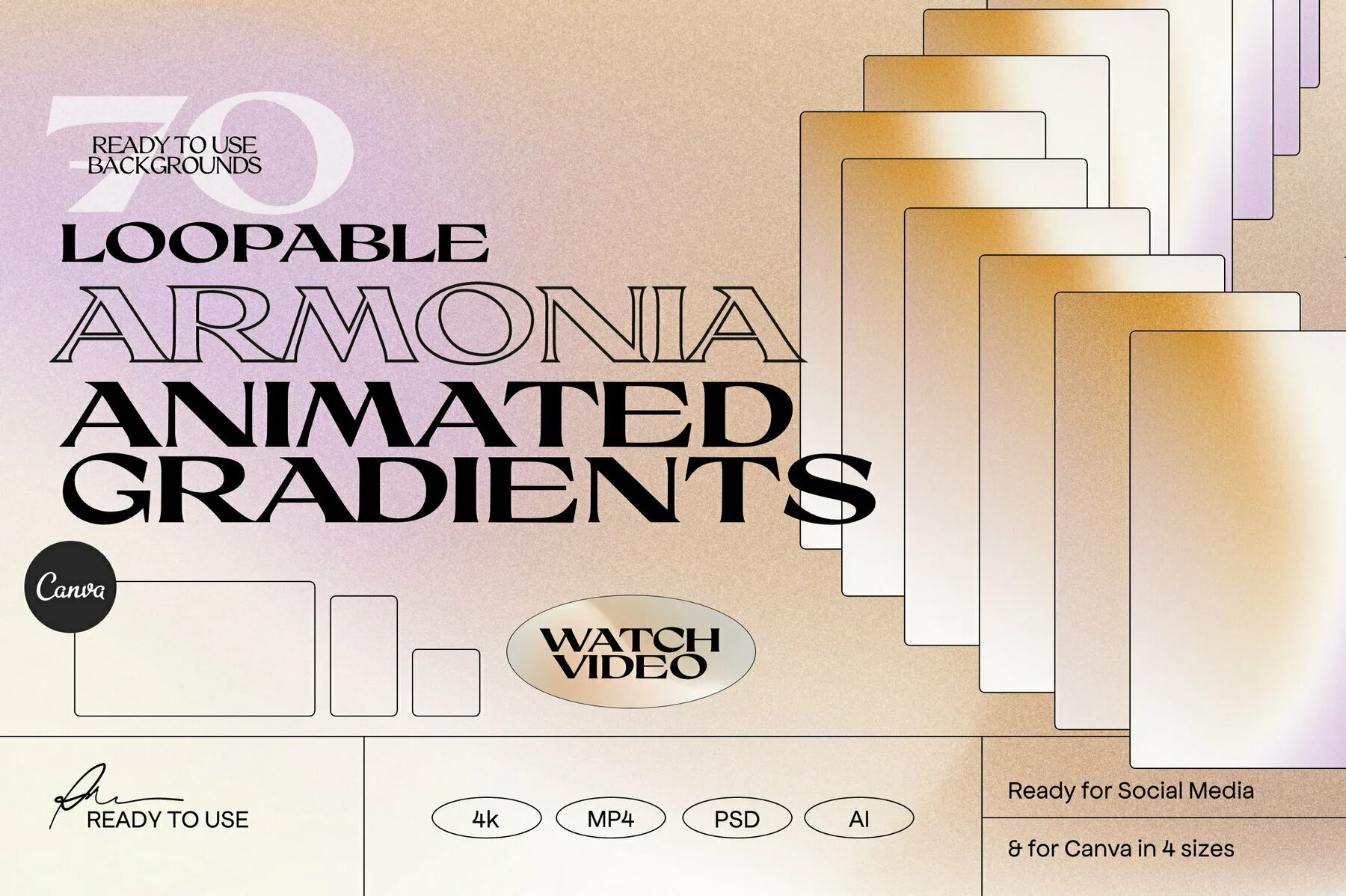 ARMONIA - Animated Gradients